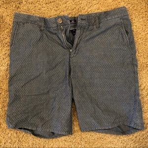 johnnie-O Dark Blue with Spots Khaki Shorts - 34